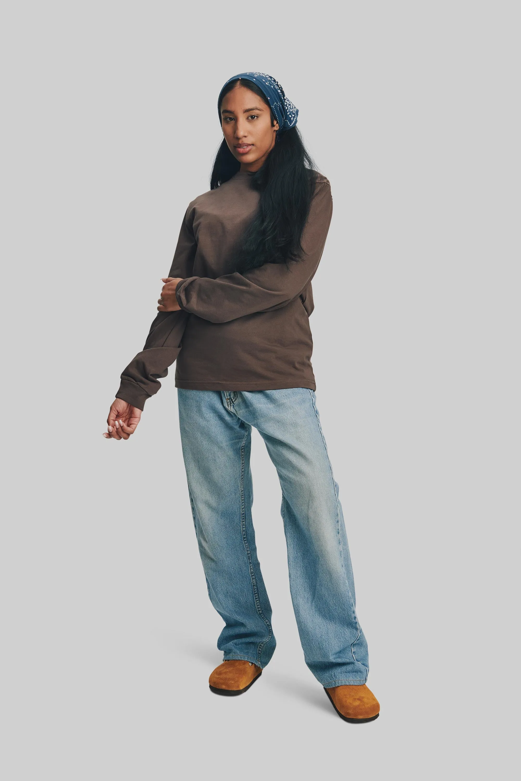 1011 HEAVYWEIGHT L/S T-SHIRT sold by House of Blanks product image thumbnail 3