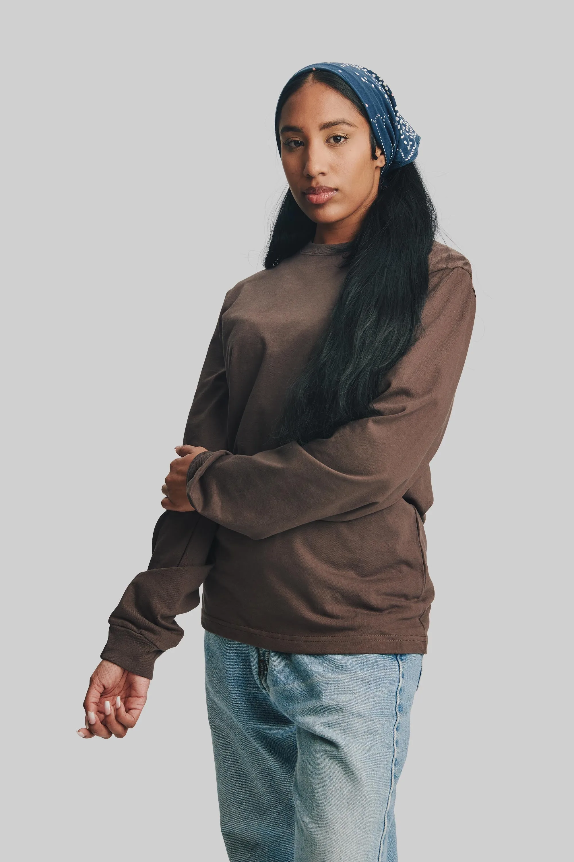 1011 HEAVYWEIGHT L/S T-SHIRT sold by House of Blanks product image thumbnail 5