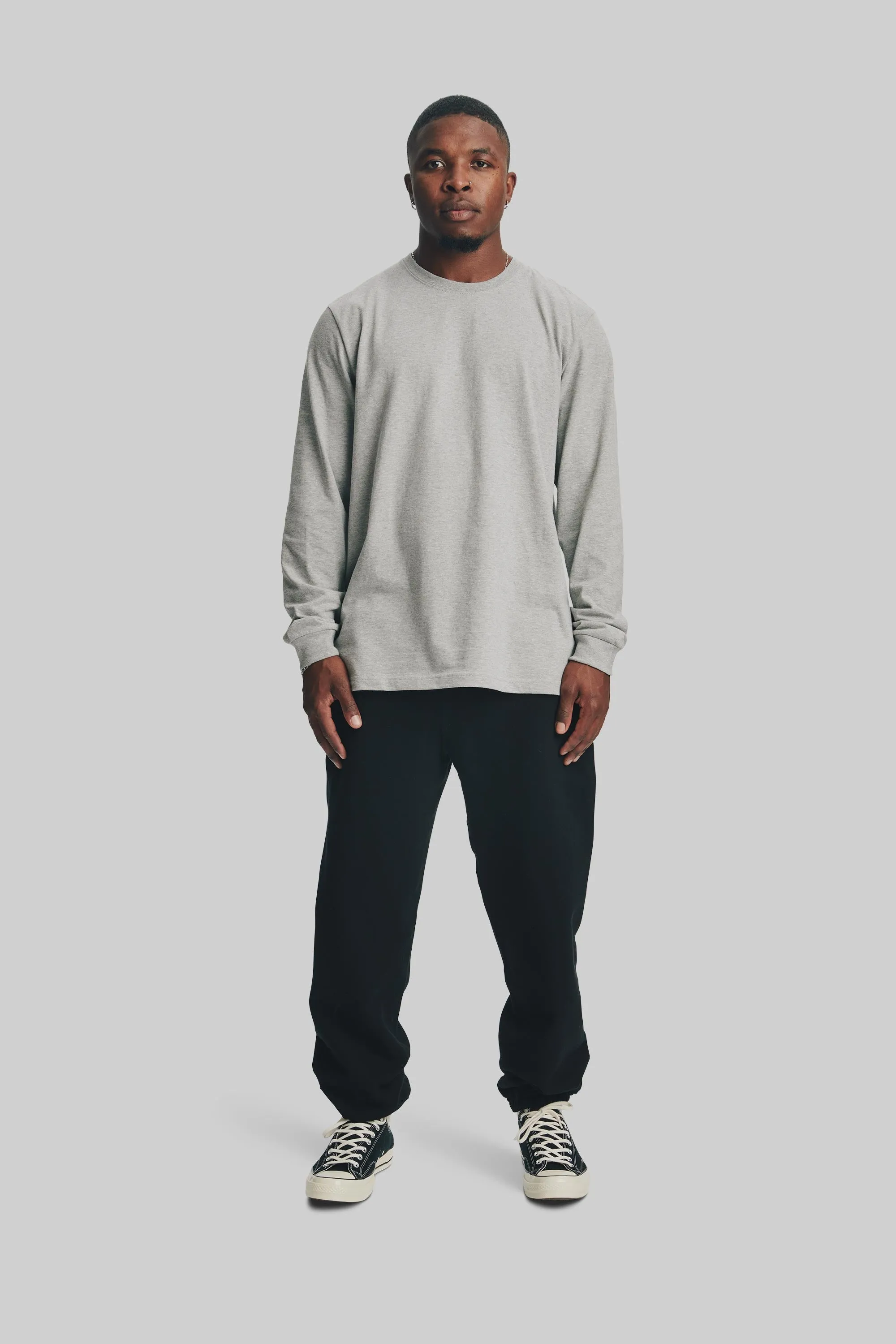 1011 HEAVYWEIGHT L/S T-SHIRT sold by House of Blanks product image thumbnail 3