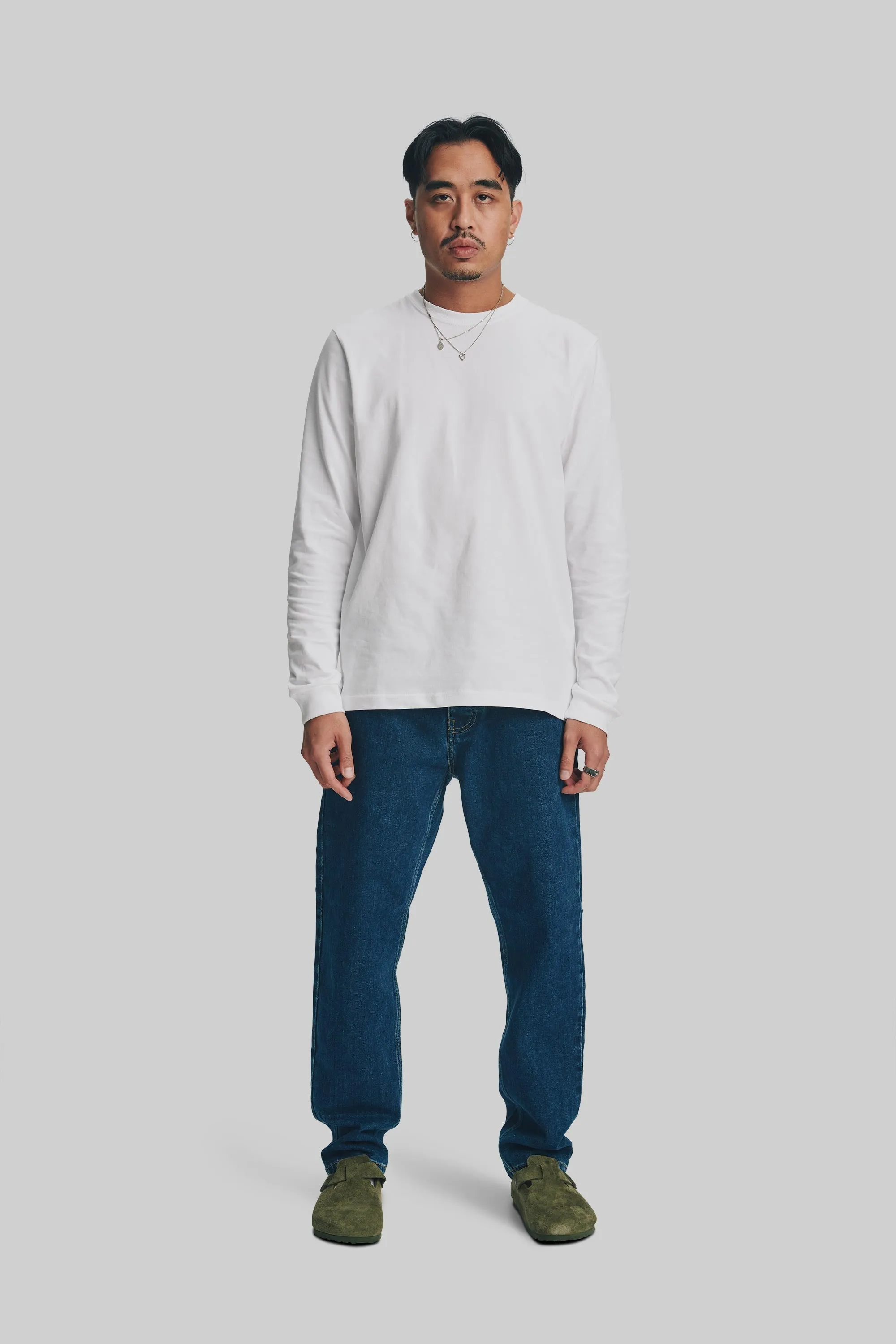 1011 HEAVYWEIGHT L/S T-SHIRT sold by House of Blanks product image thumbnail 3