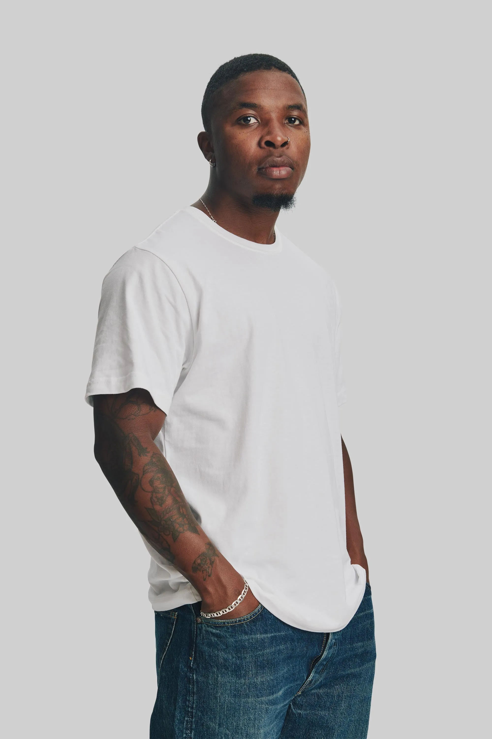 1008 MIDWEIGHT T-SHIRT sold by House of Blanks product image thumbnail 5