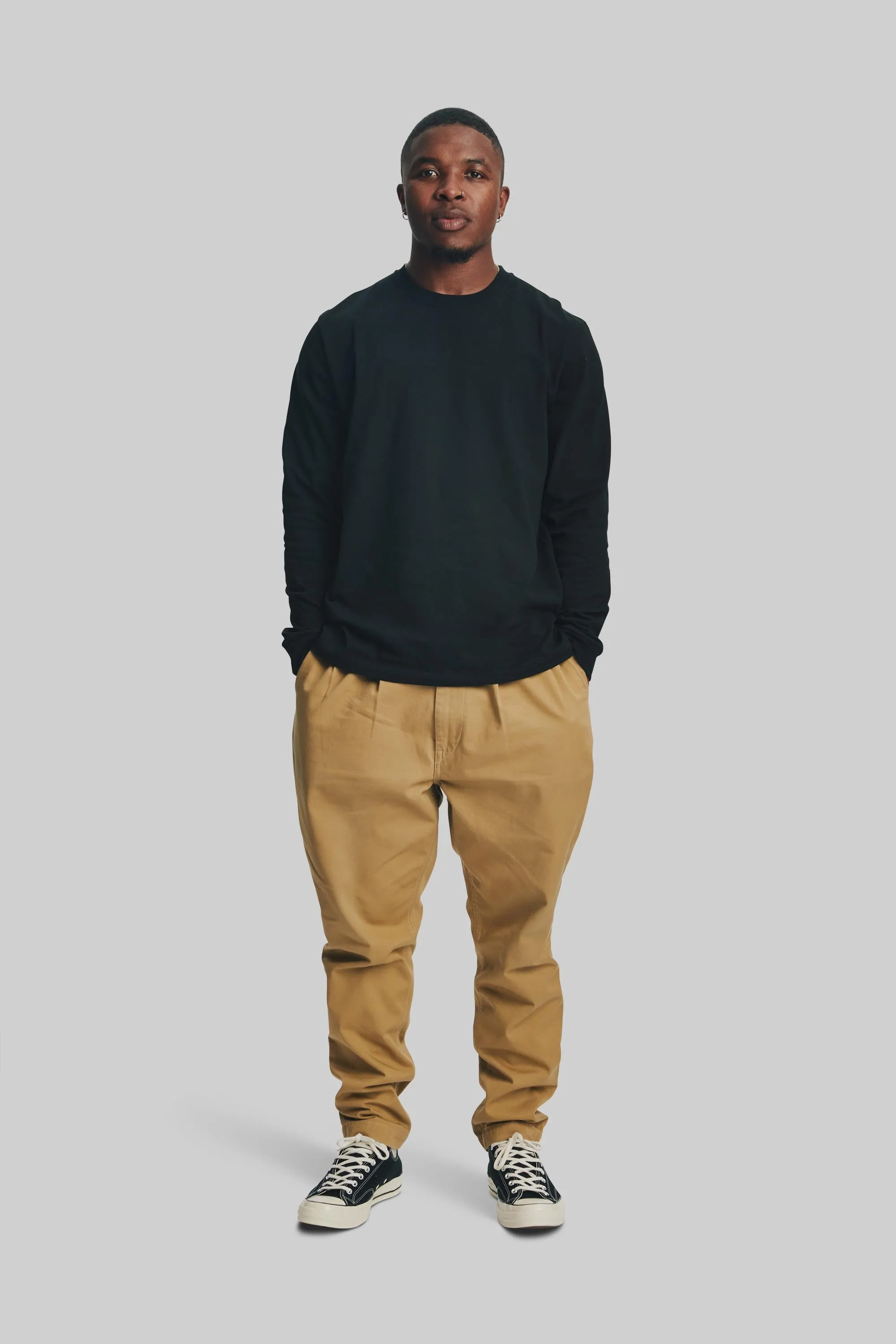 1011 HEAVYWEIGHT L/S T-SHIRT sold by House of Blanks product image thumbnail 3
