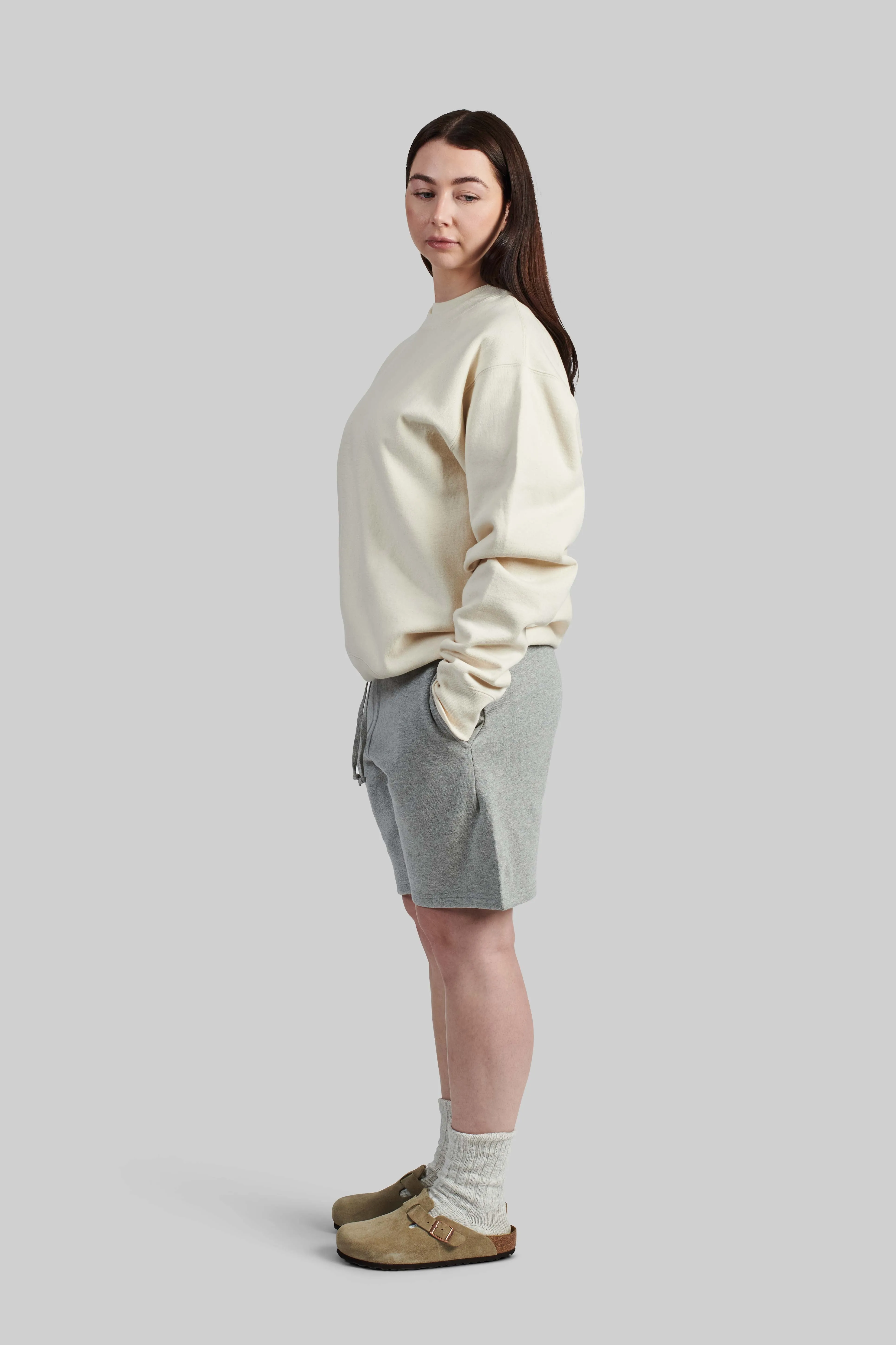 4009 RELAXED FIT FLEECE CREWNECK sold by House of Blanks product image thumbnail 3