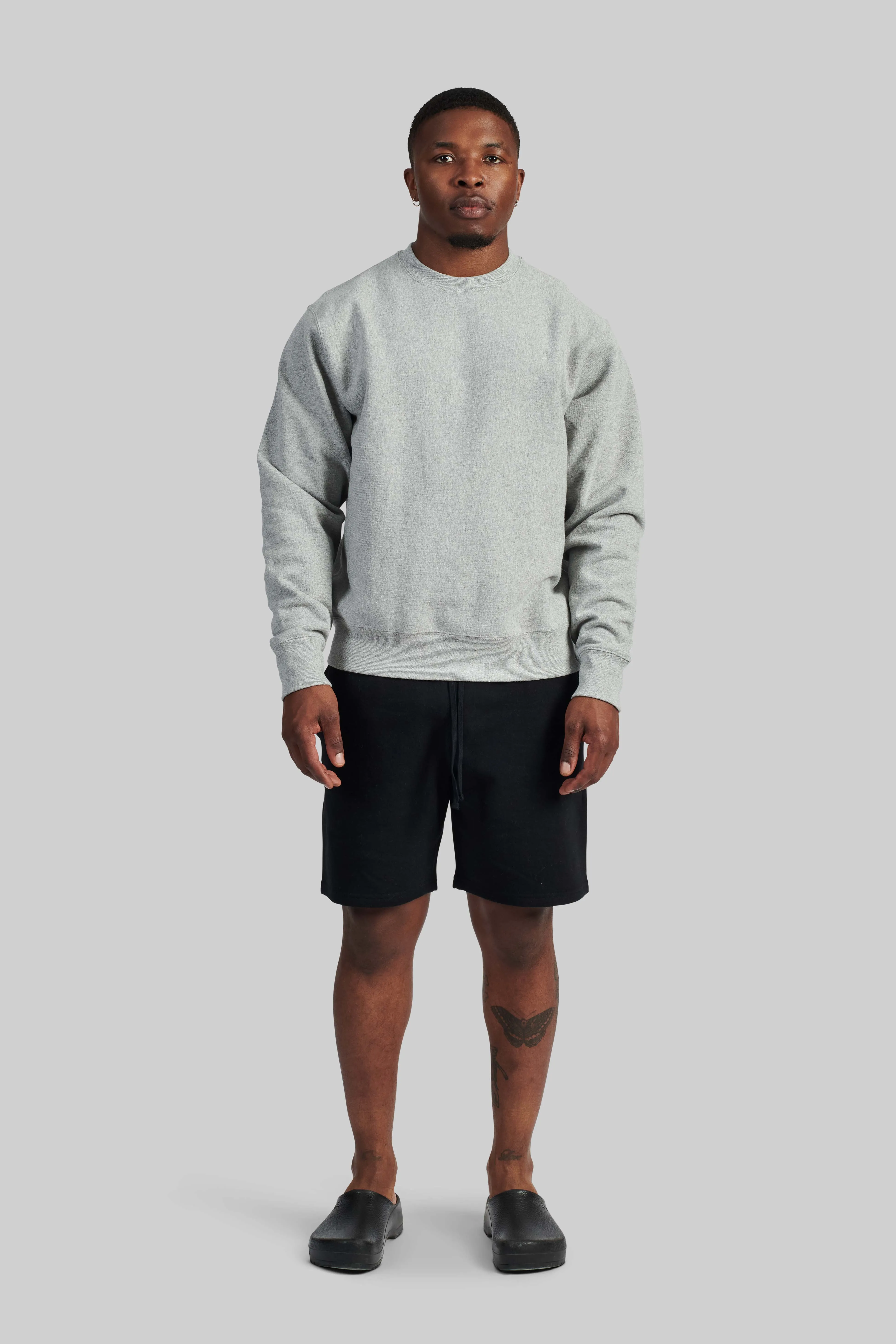 4009 RELAXED FIT FLEECE CREWNECK sold by House of Blanks product image thumbnail 2