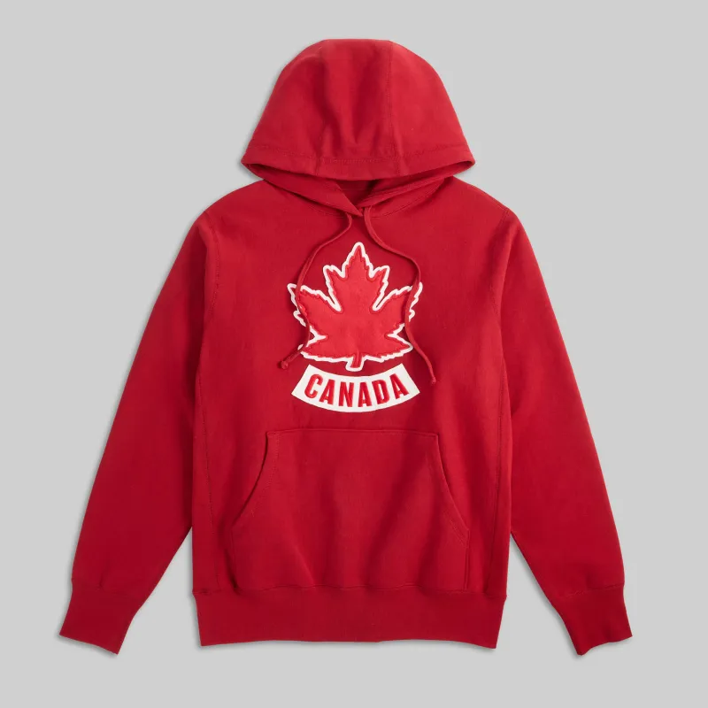 VINTAGE MAPLE LEAF HOODED SWEATSHIRT made by House of Blanks