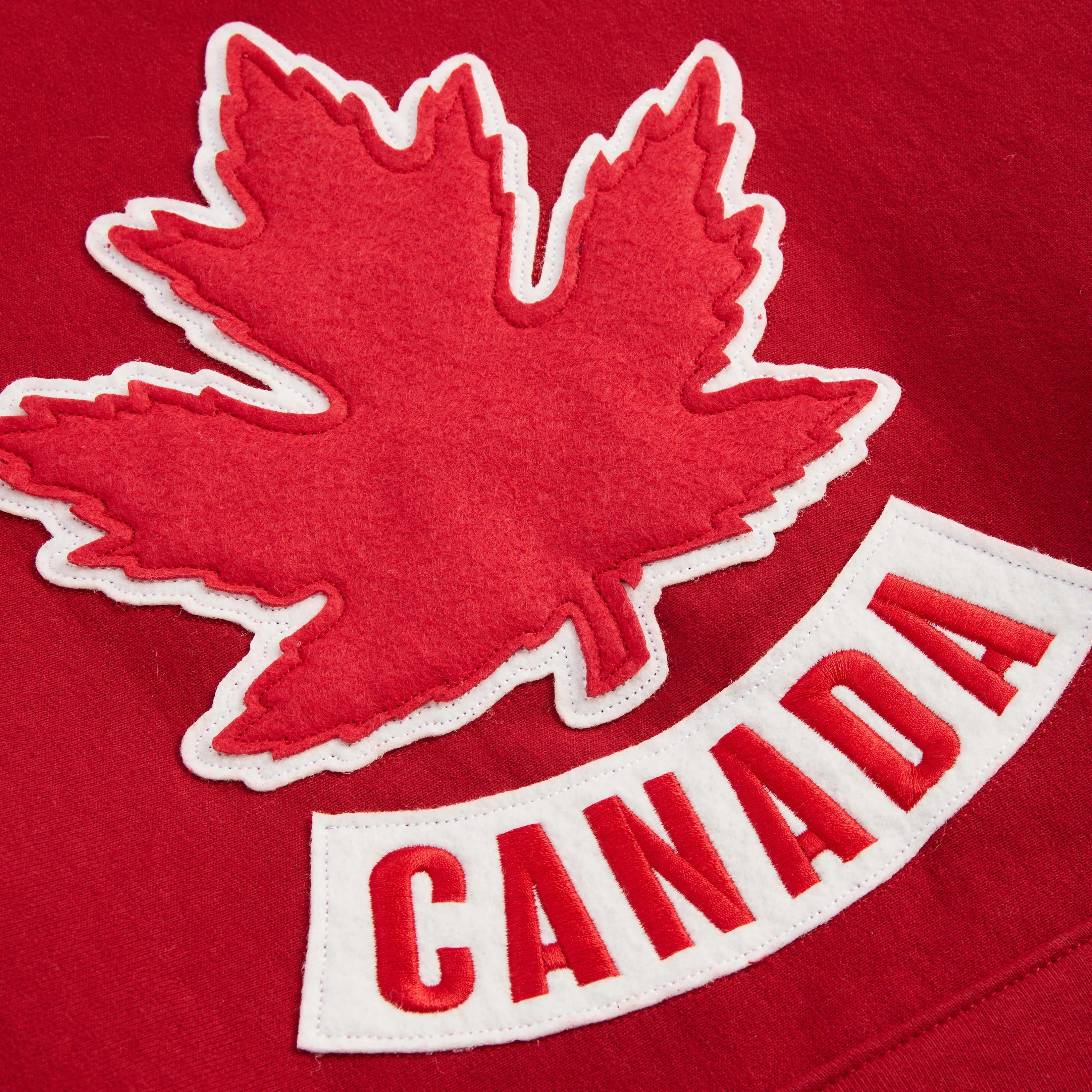 VINTAGE MAPLE LEAF HOODED SWEATSHIRT sold by House of Blanks product image thumbnail 2