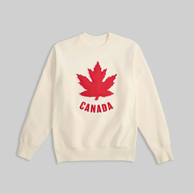 VINTAGE MAPLE LEAF CREWNECK made by House of Blanks