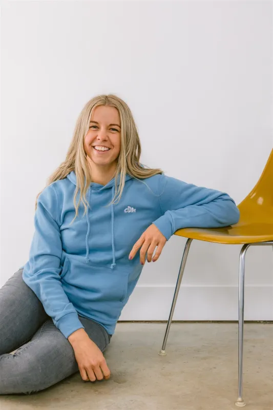 CDN Glacier Blue Cotton Peak Hoodie sold by Local Laundry