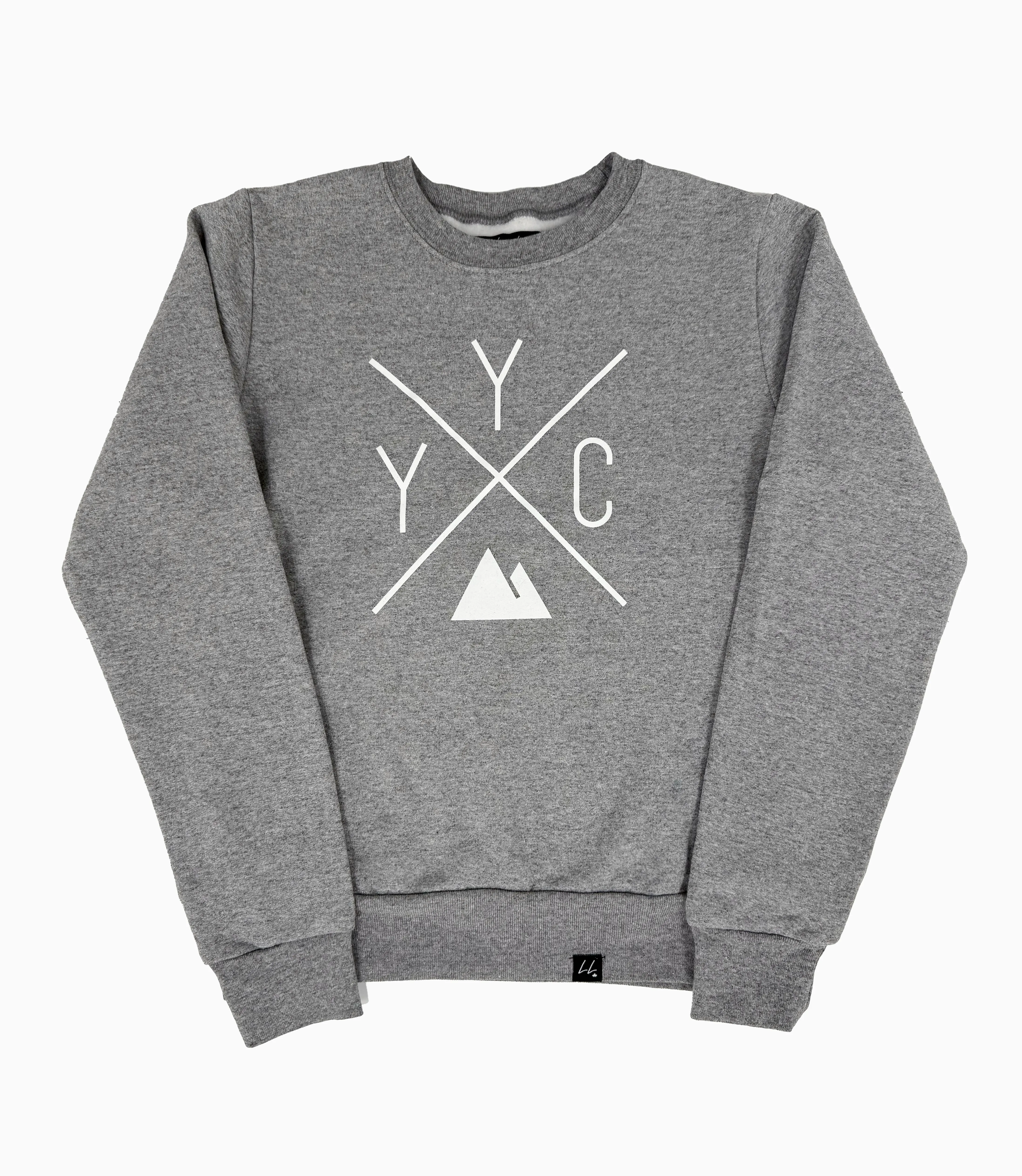 Youth Calgary YYC Graphic Crewneck Sweatshirt sold by Local Laundry