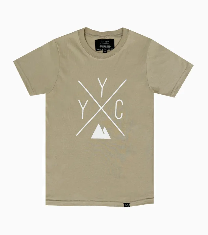 Youth YYC T-Shirt - Latte sold by Local Laundry