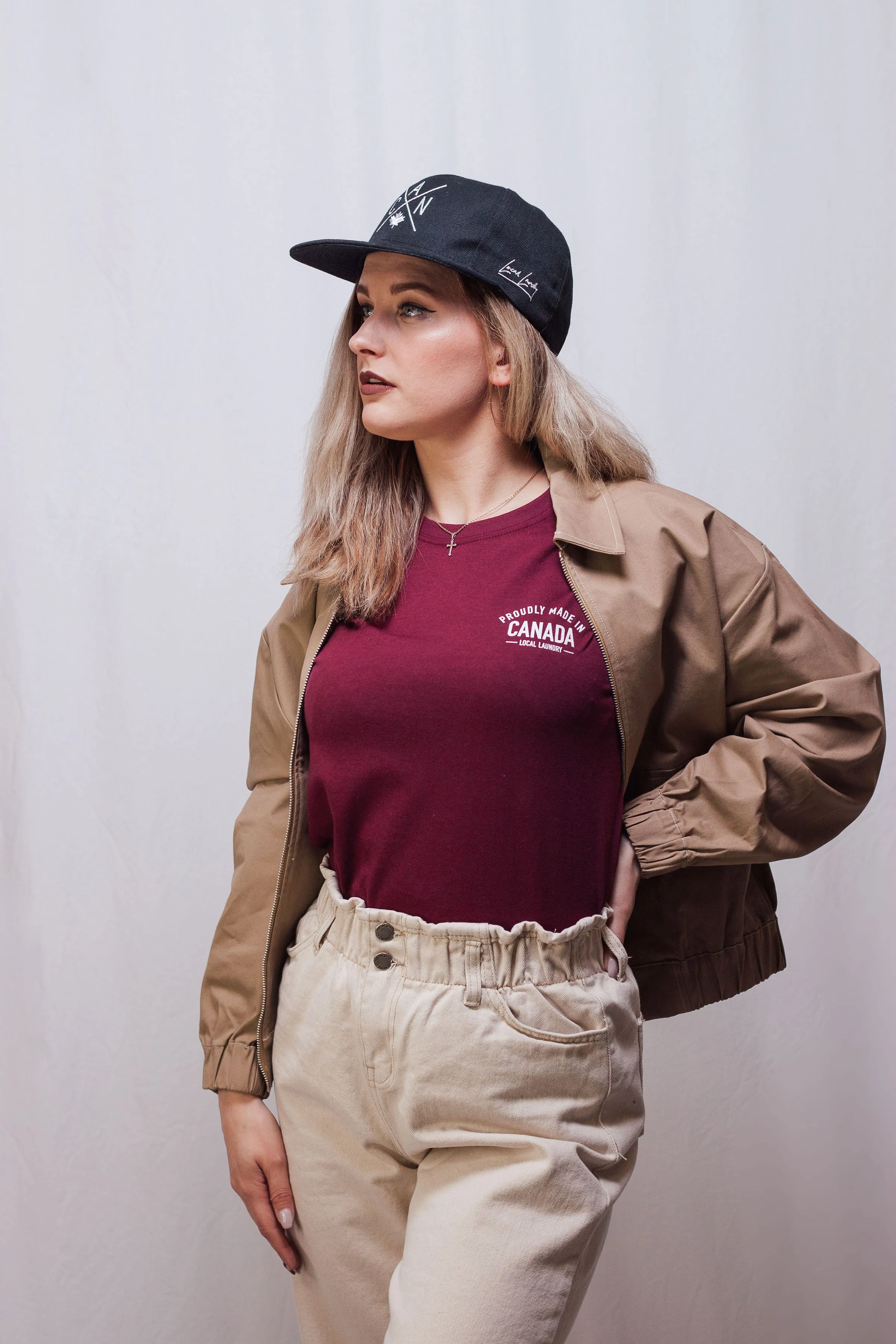 CAN Snapback - Black 🇨🇦 sold by Local Laundry product image thumbnail 4