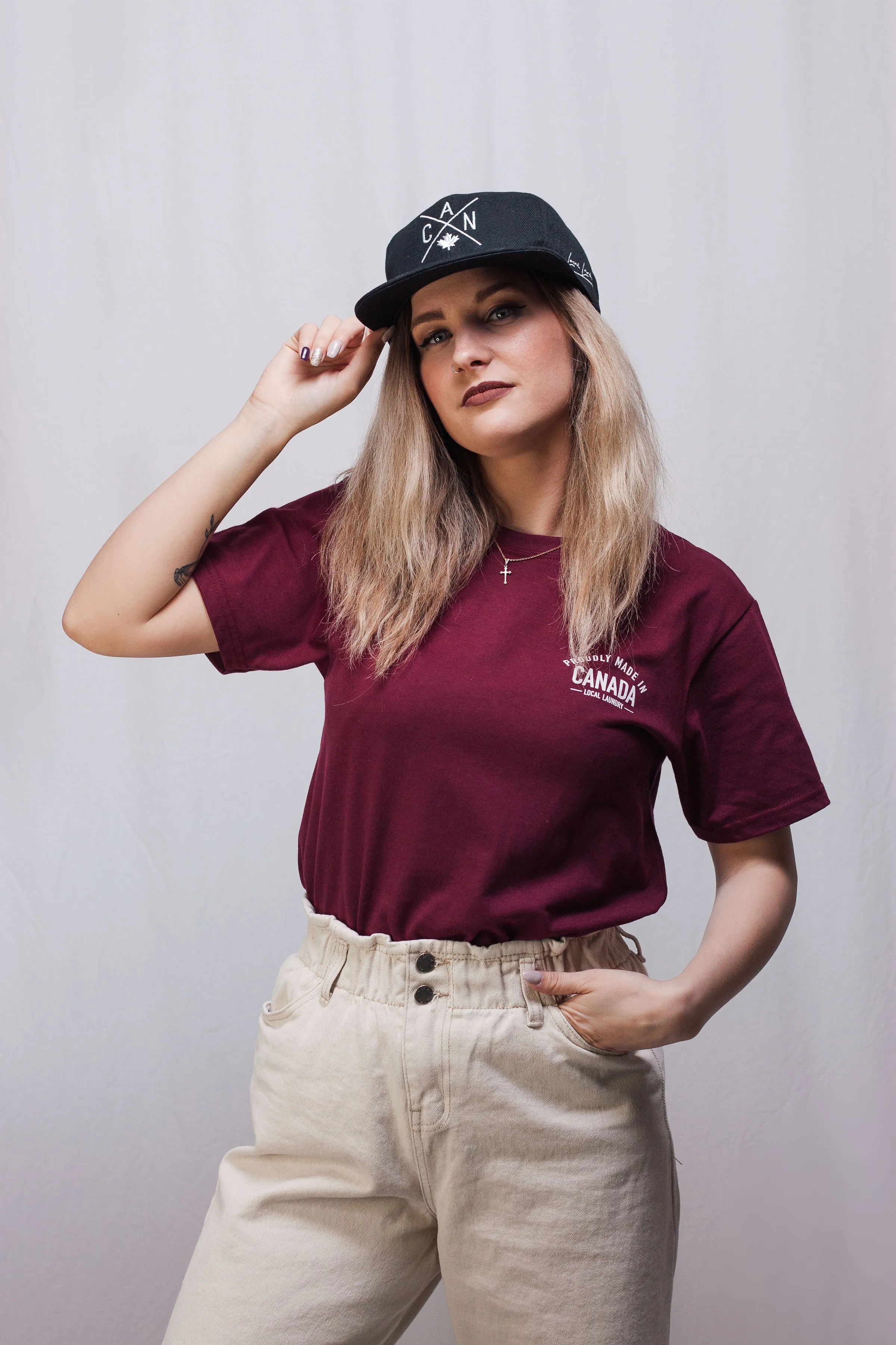 CAN Snapback - Black 🇨🇦 sold by Local Laundry product image thumbnail 3