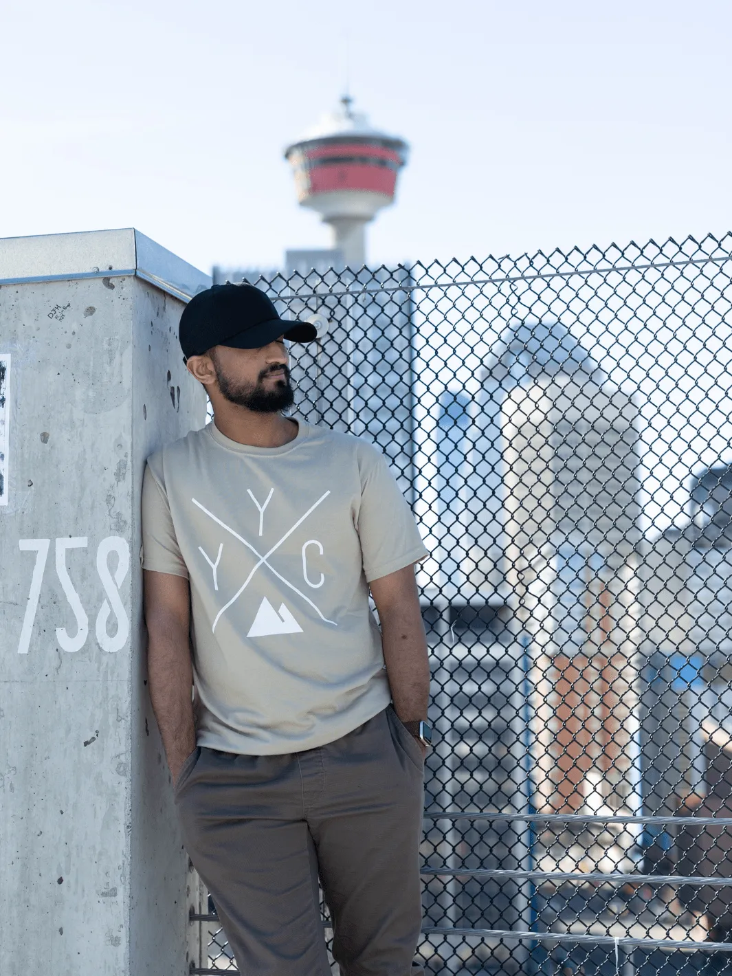 YYC T-Shirt - Latte sold by Local Laundry product image thumbnail 3