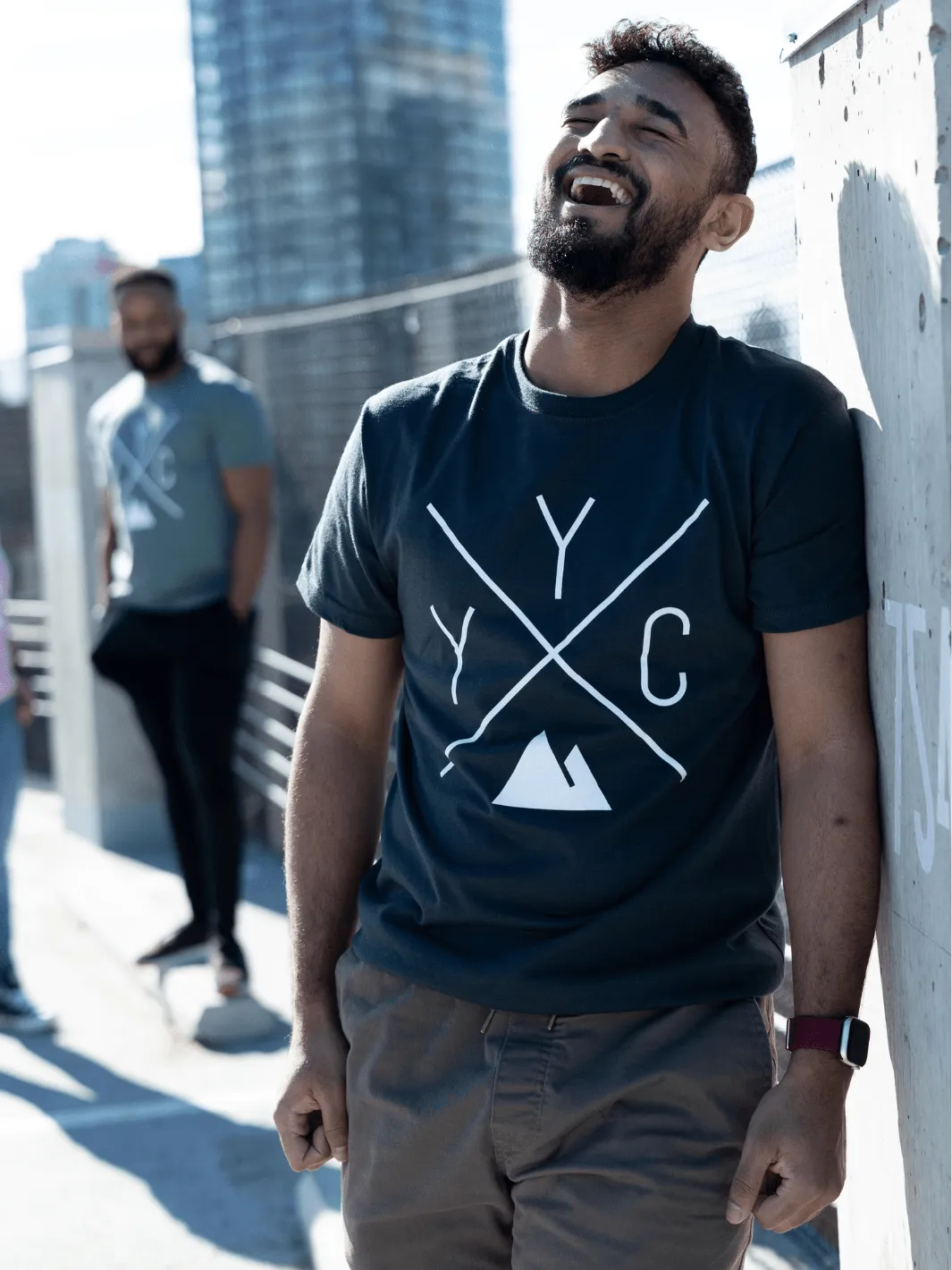 YYC T-Shirt - Charcoal sold by Local Laundry product image thumbnail 4