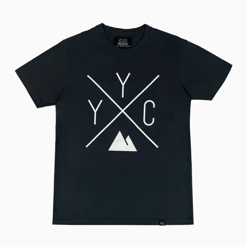 YYC T-Shirt - Charcoal sold by Local Laundry