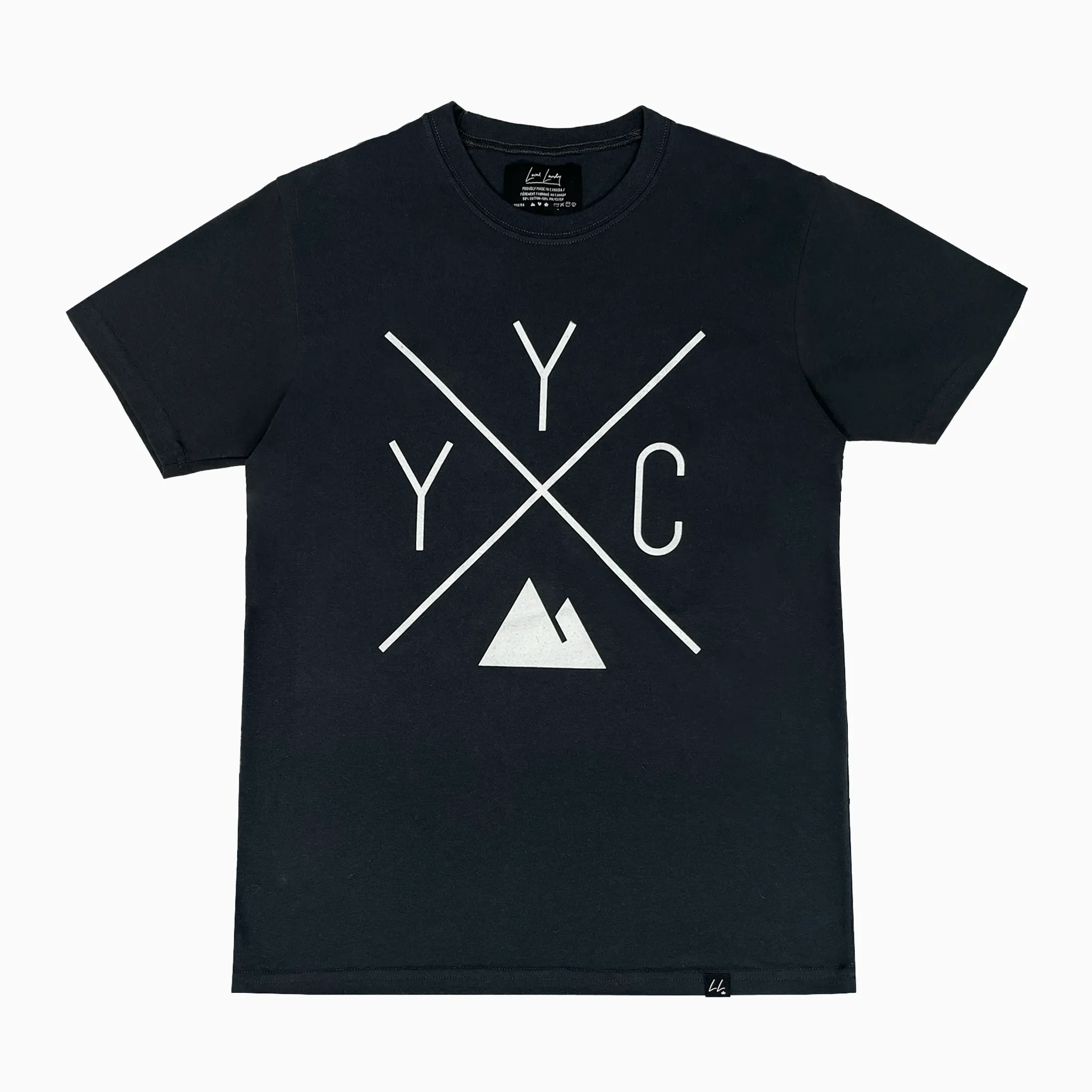 YYC T-Shirt - Charcoal sold by Local Laundry