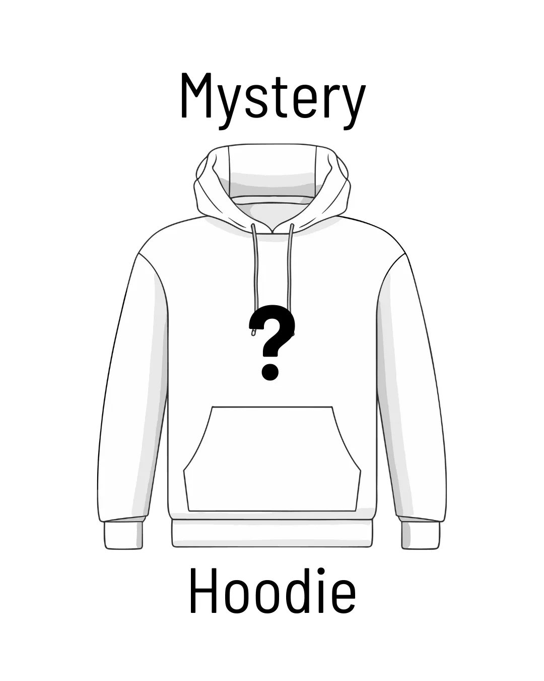 Mystery Hoodie sold by Local Laundry