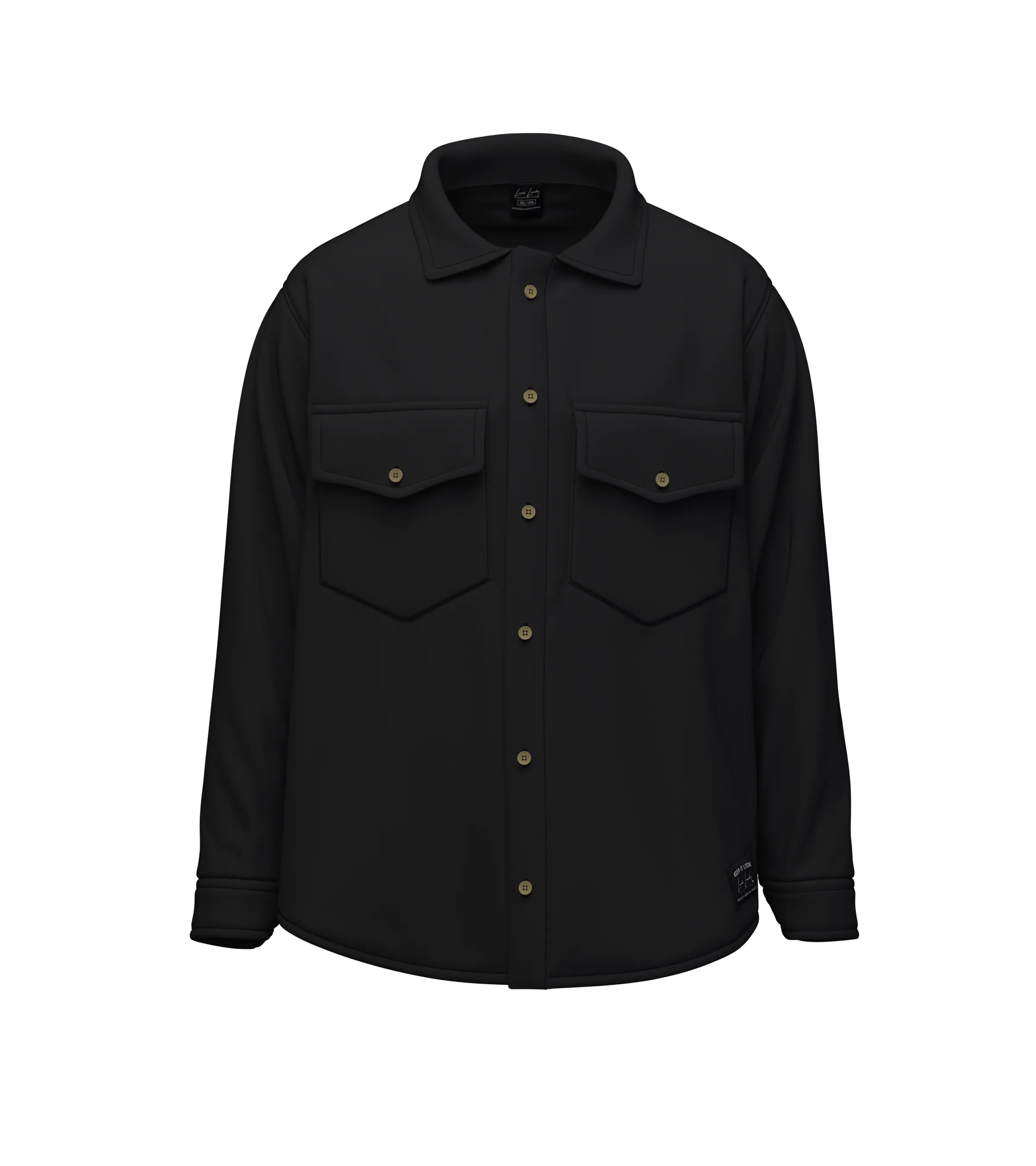 Bow River Classic Fleece Shacket sold by Local Laundry product image thumbnail 5