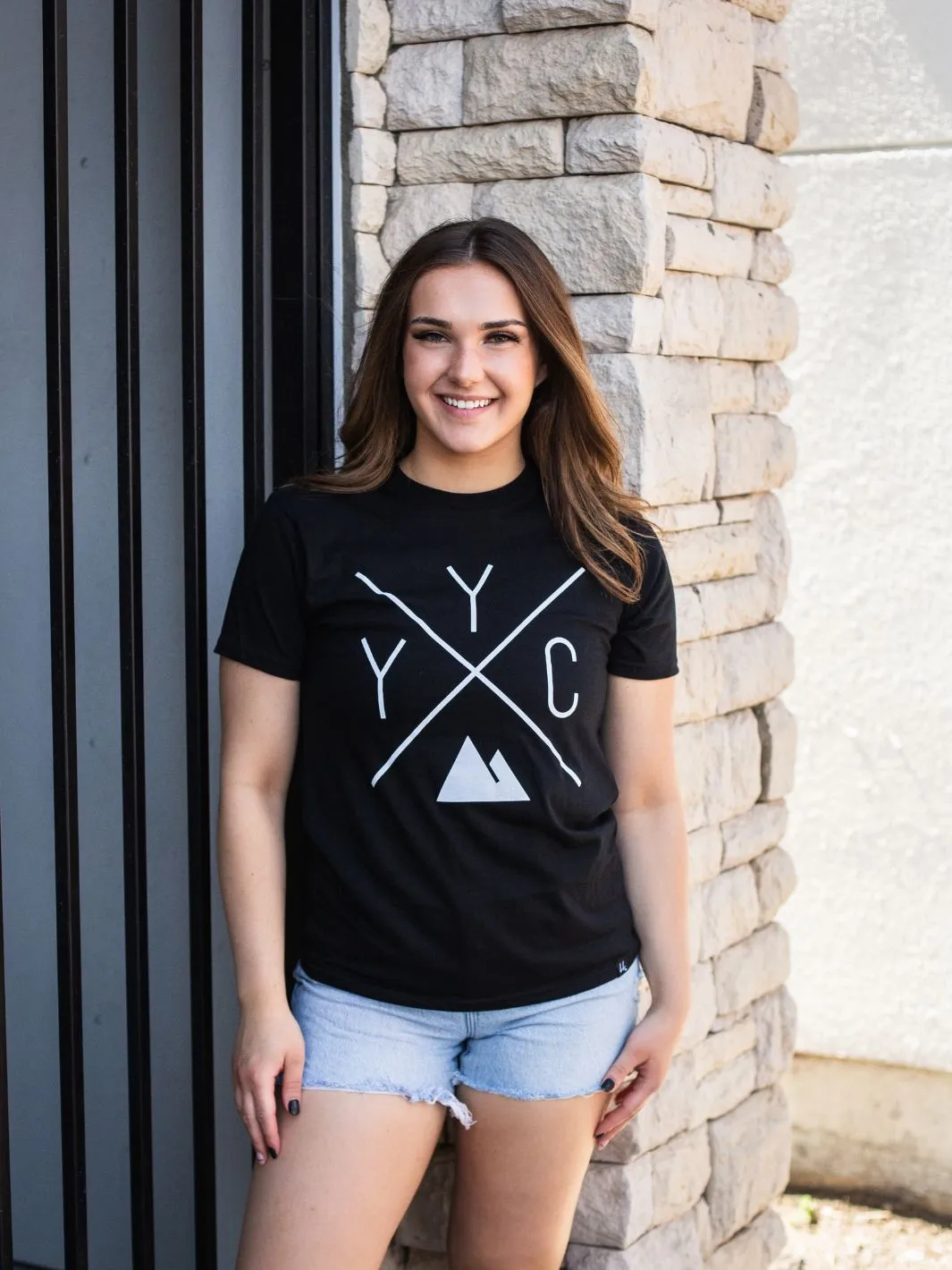 YYC T-Shirt - Black sold by Local Laundry product image thumbnail 4