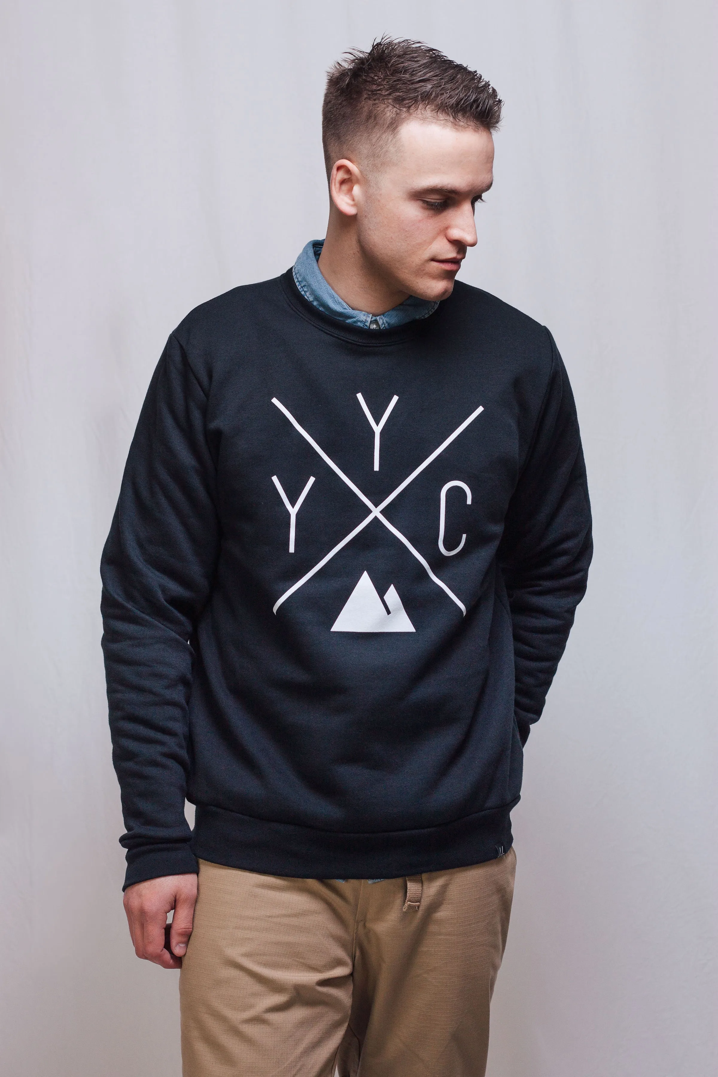 YYC Crewneck Sweatshirt - Black sold by Local Laundry product image thumbnail 3