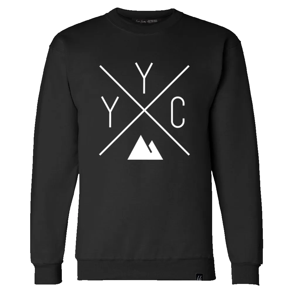 YYC Crewneck Sweatshirt - Black sold by Local Laundry