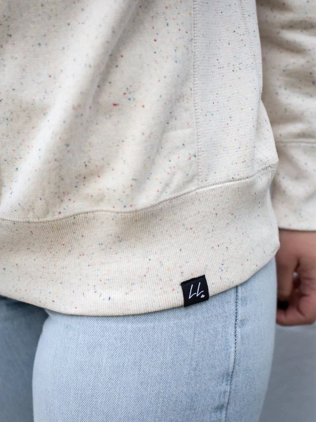 Heavyweight Speckled Crewneck Sweatshirt sold by Local Laundry product image thumbnail 2