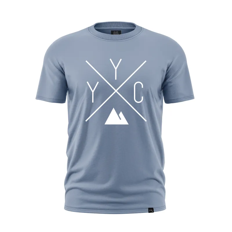 YYC T-Shirt - Steel Blue sold by Local Laundry