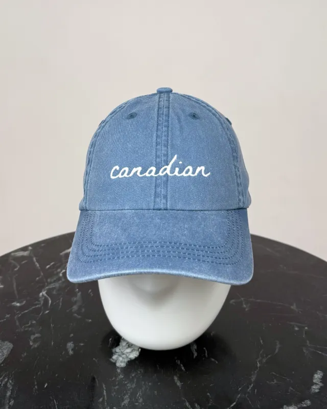 Canadian Statement Baseball Hat sold by Local Laundry