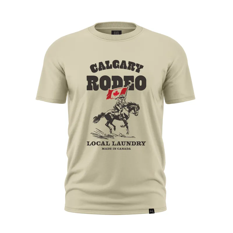 Rodeo Flag Graphic T-Shirt sold by Local Laundry