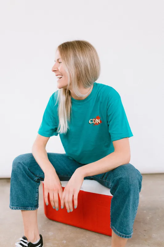 CDN Jade Cotton Heritage Tee sold by Local Laundry