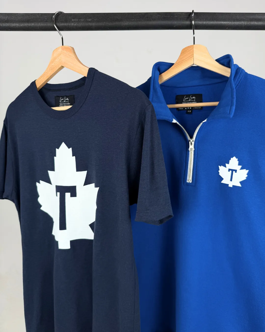 Toronto Maple Leafs Quarter Zip Sweatshirt sold by Local Laundry product image thumbnail 4