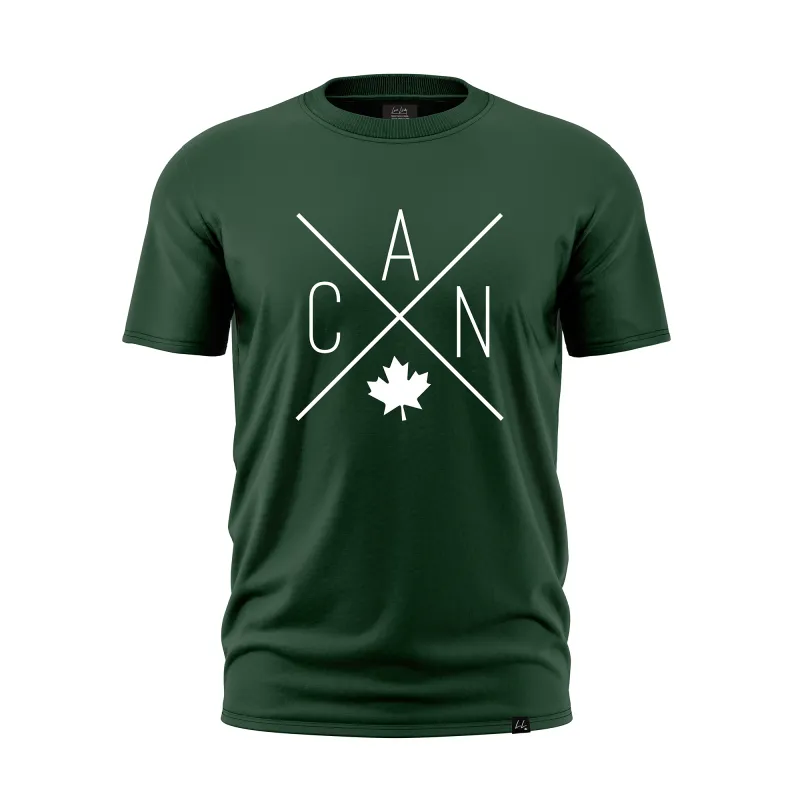 CAN T-Shirt - Forest Green sold by Local Laundry