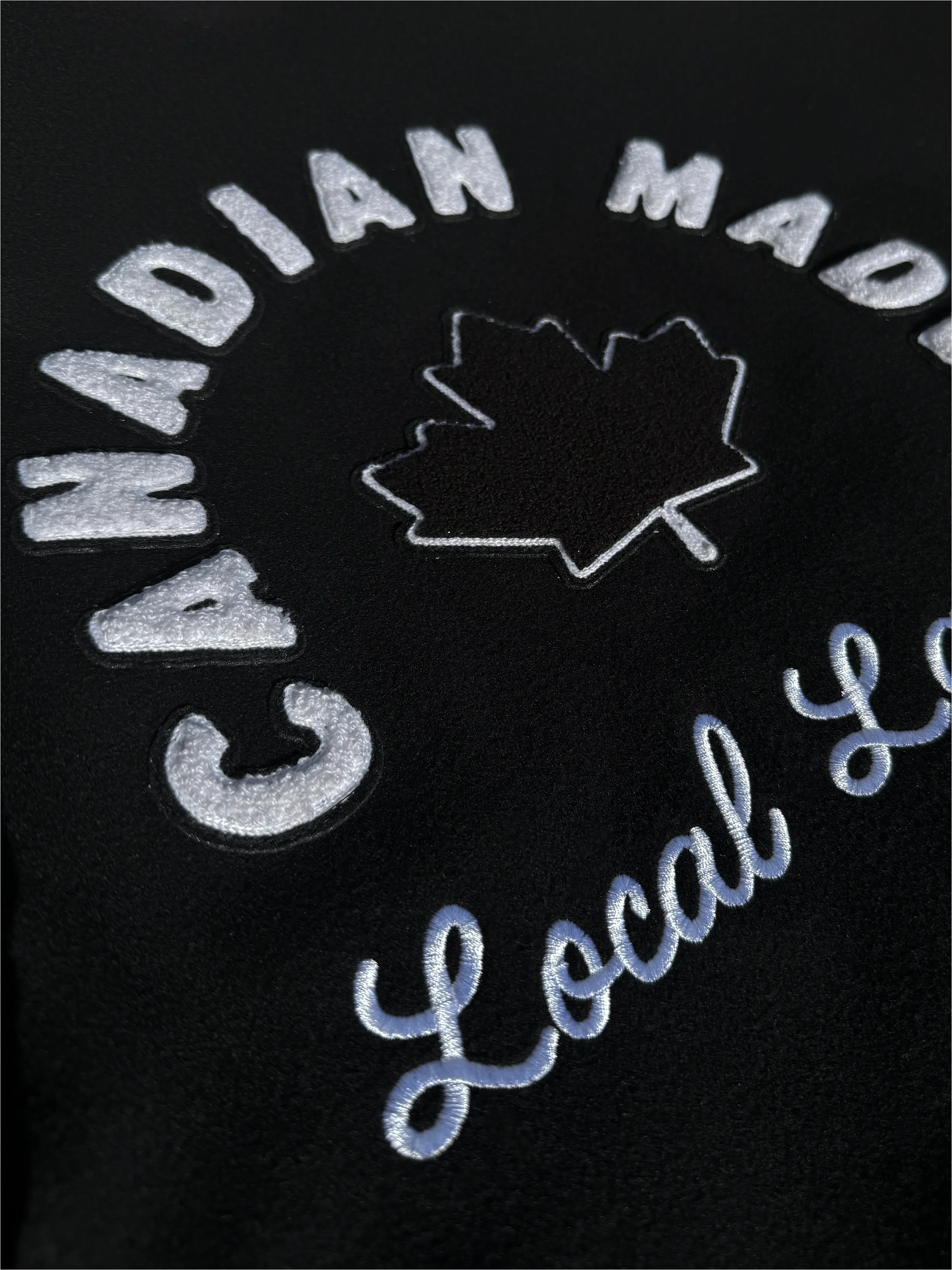 The Made in Canada Varsity Jacket sold by Local Laundry product image thumbnail 4