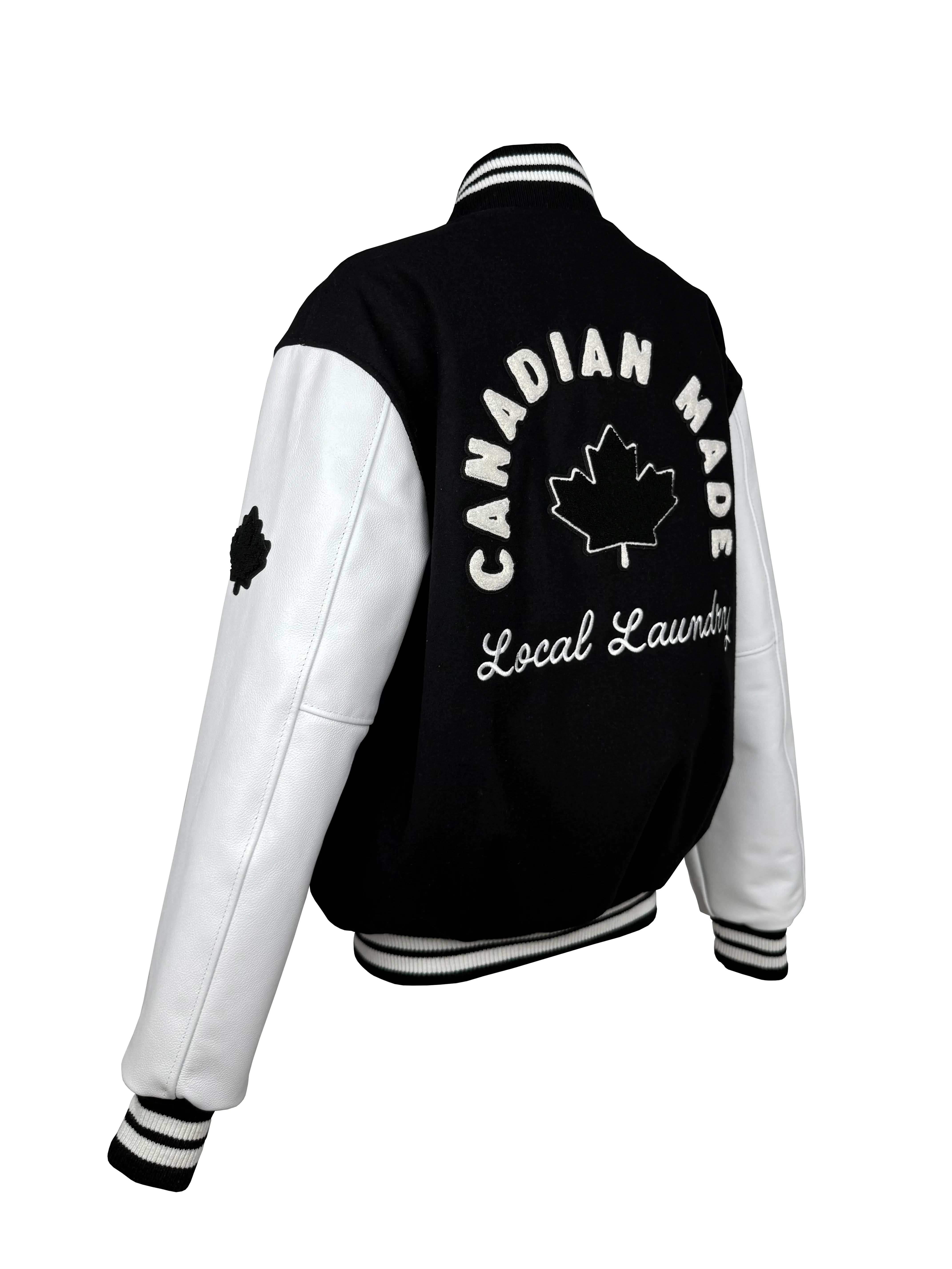 The Made in Canada Varsity Jacket sold by Local Laundry product image thumbnail 2