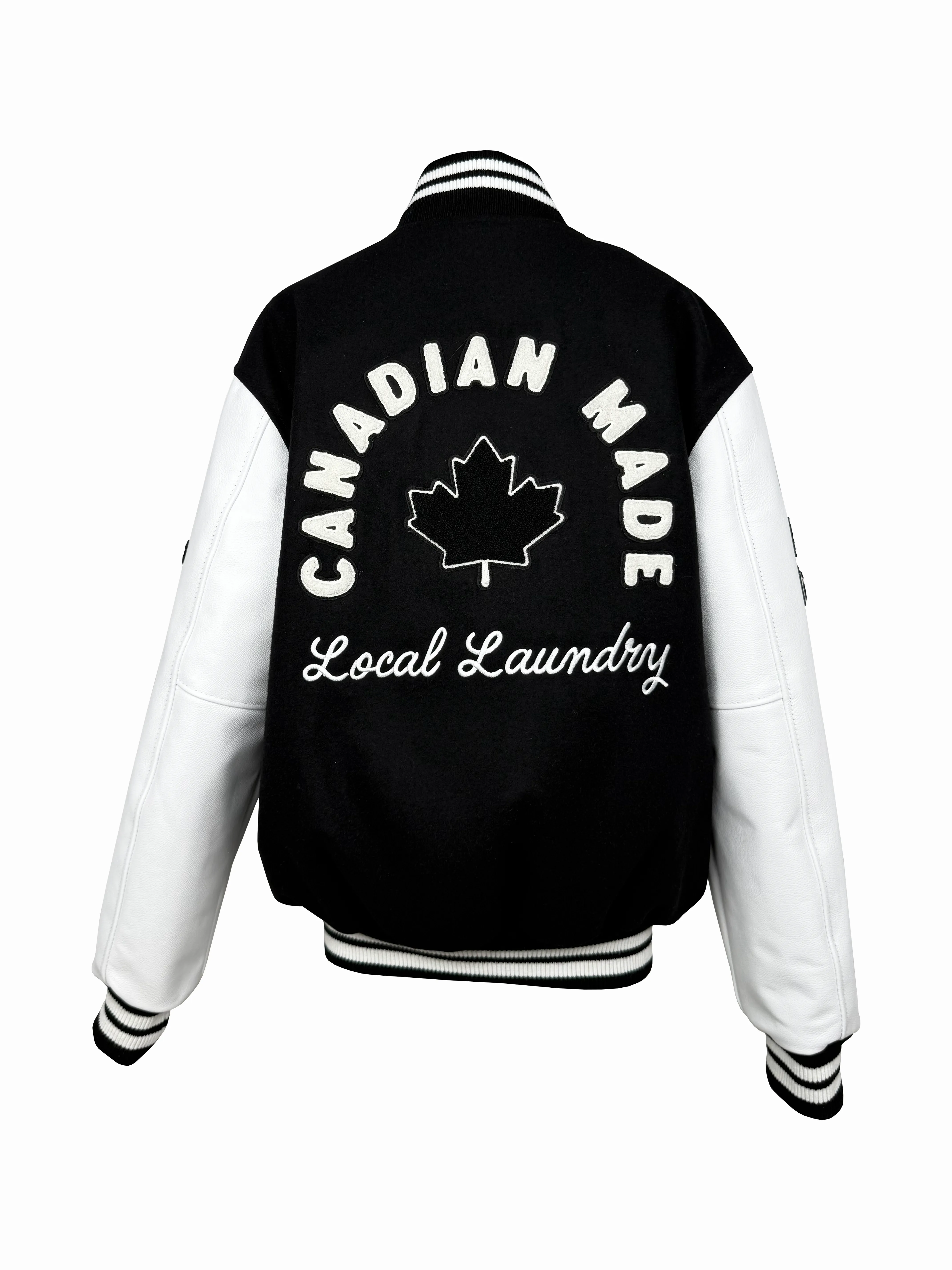 The Made in Canada Varsity Jacket sold by Local Laundry product image thumbnail 3