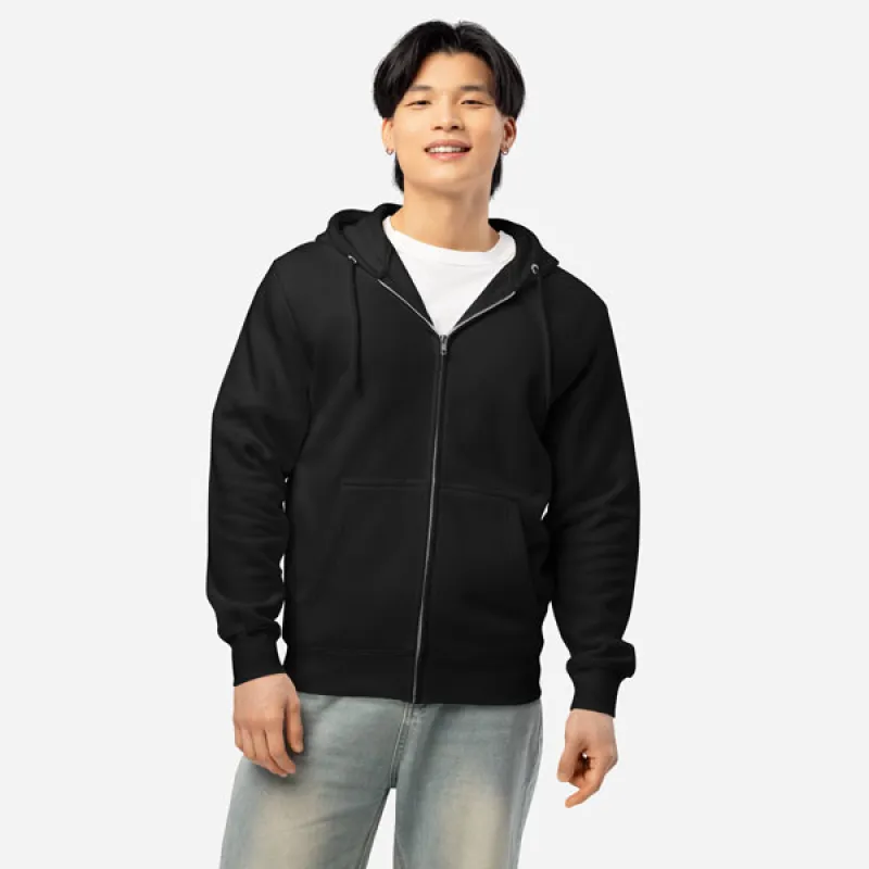 Custom Unisex Premium Full Zip Hoodie made by Local Laundry