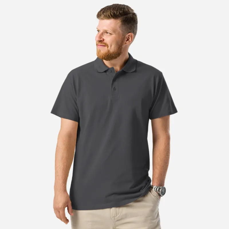 Custom Unisex Premium Pique Polo Shirt made by Local Laundry