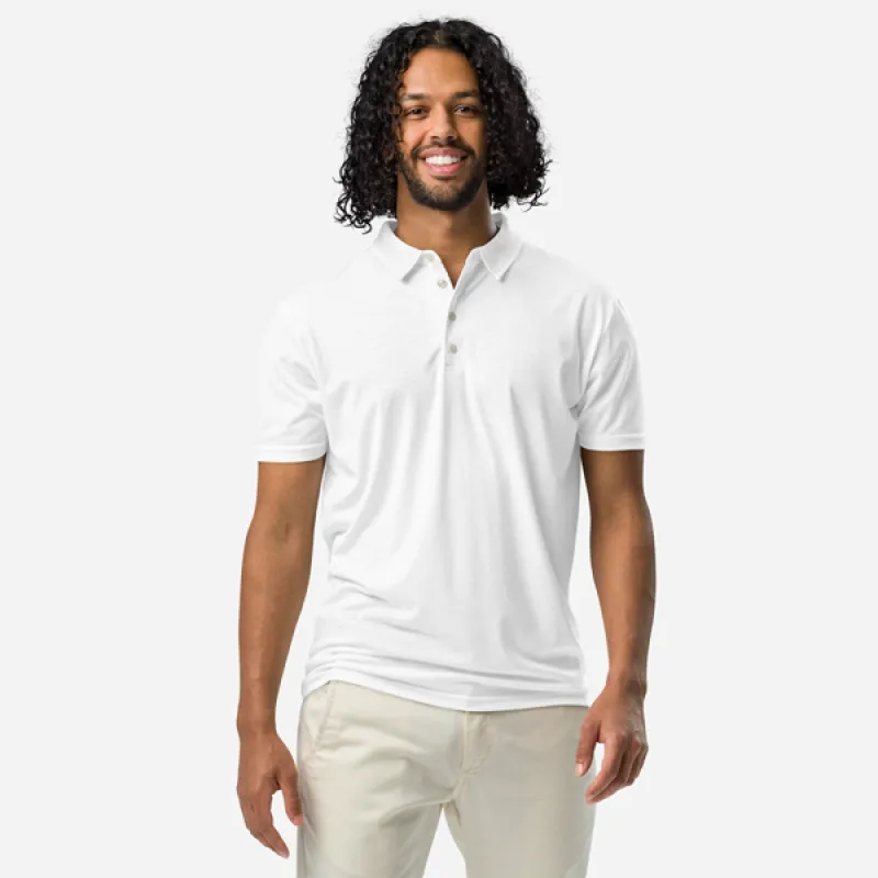 Custom Men's All-Over Print Slim Fit Polo Shirt made by Local Laundry