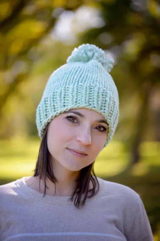 Snowball Fight Hat sold by Mainstreet Knits