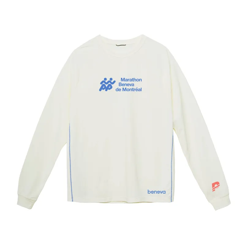 CHANDAIL MANCHES LONGUES - HOMMES (ACTIF) - PRAISE x Marathon Beneva de Montréal sold by Praise Endurance