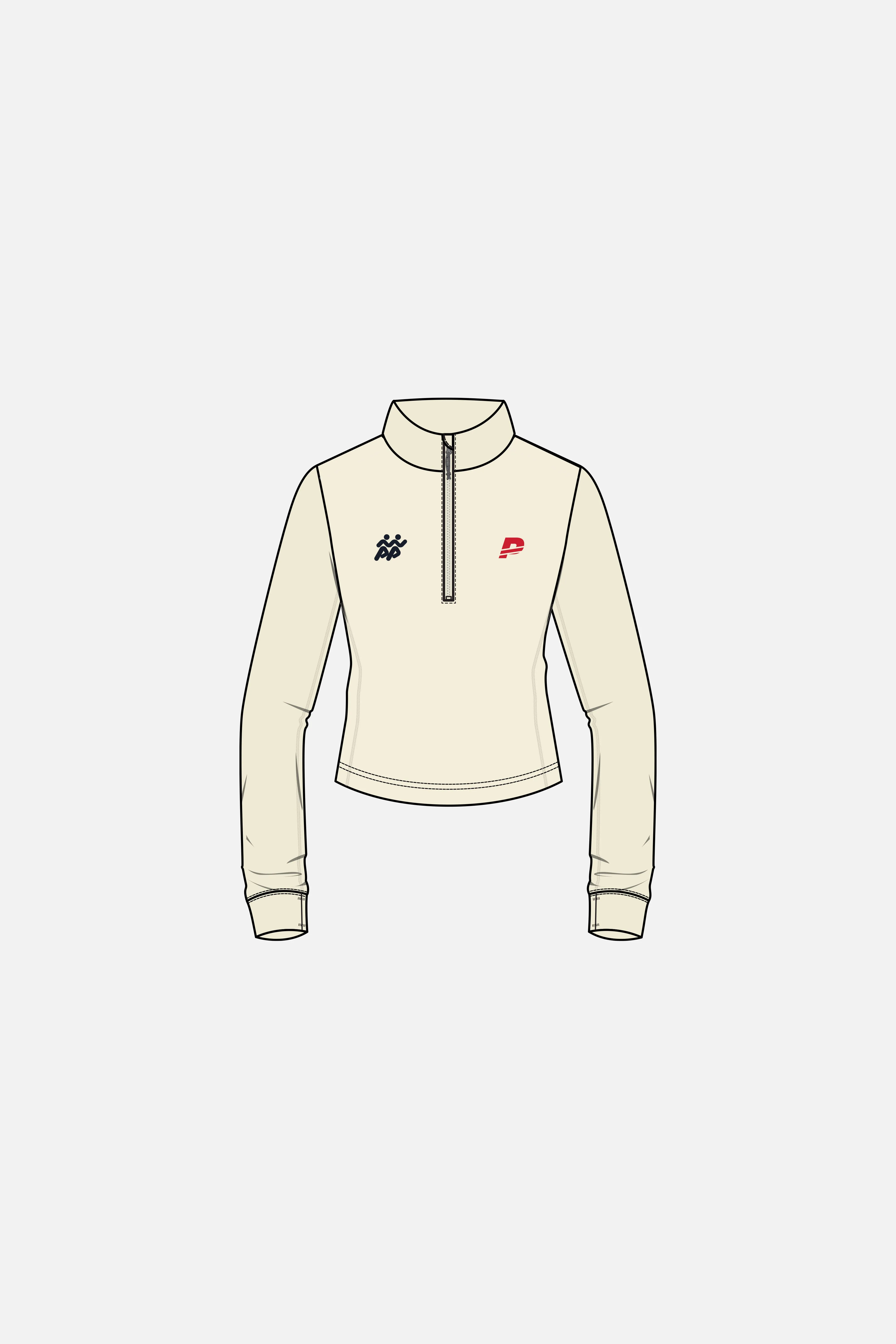 PRAISE x Marathon Beneva de Montréal '25 - Women's 1/4 Zip Polar sold by Praise Endurance product image thumbnail 3