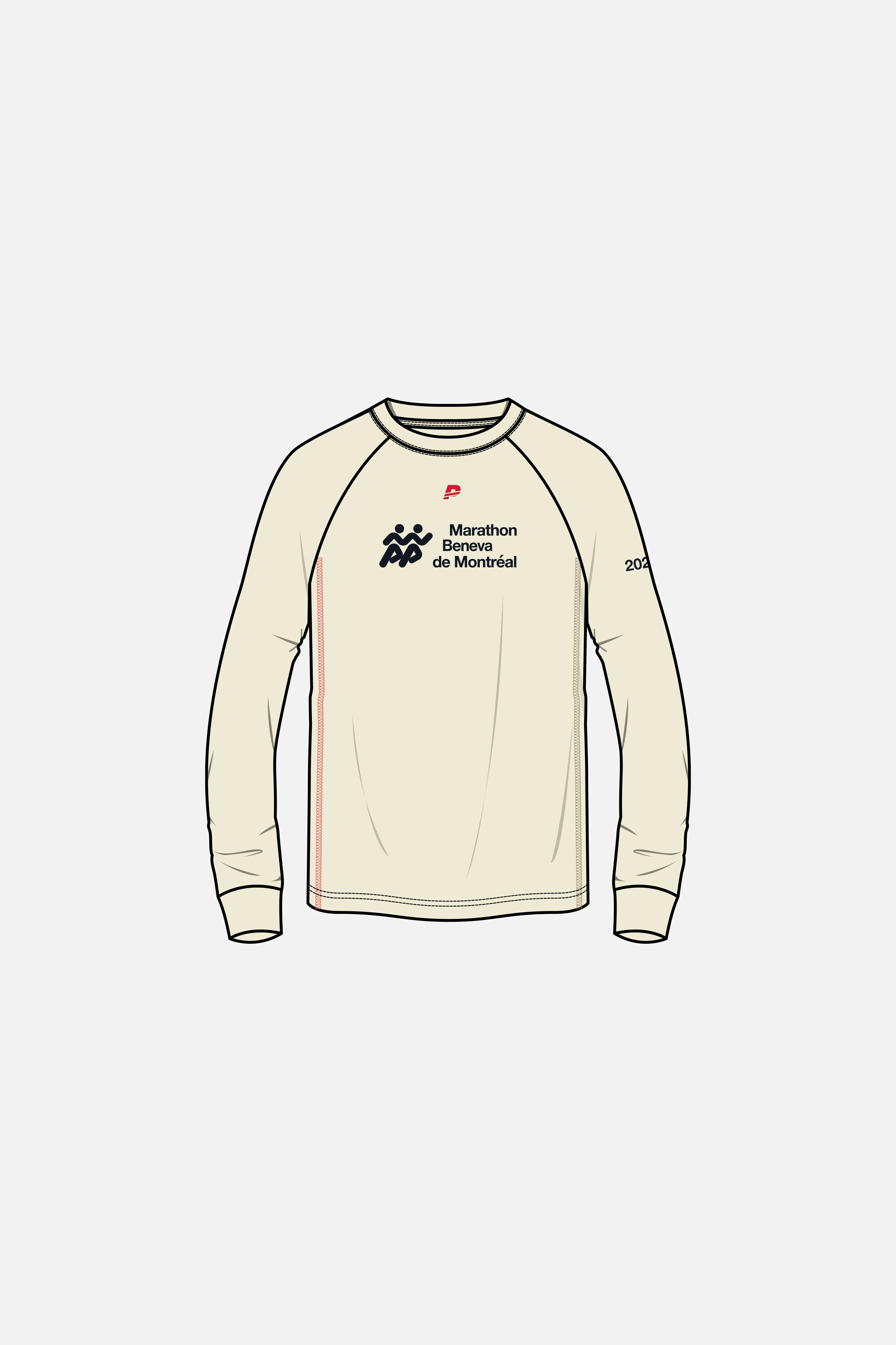 PRAISE x Marathon Beneva de Montréal '25 - Men's Long Sleeve sold by Praise Endurance