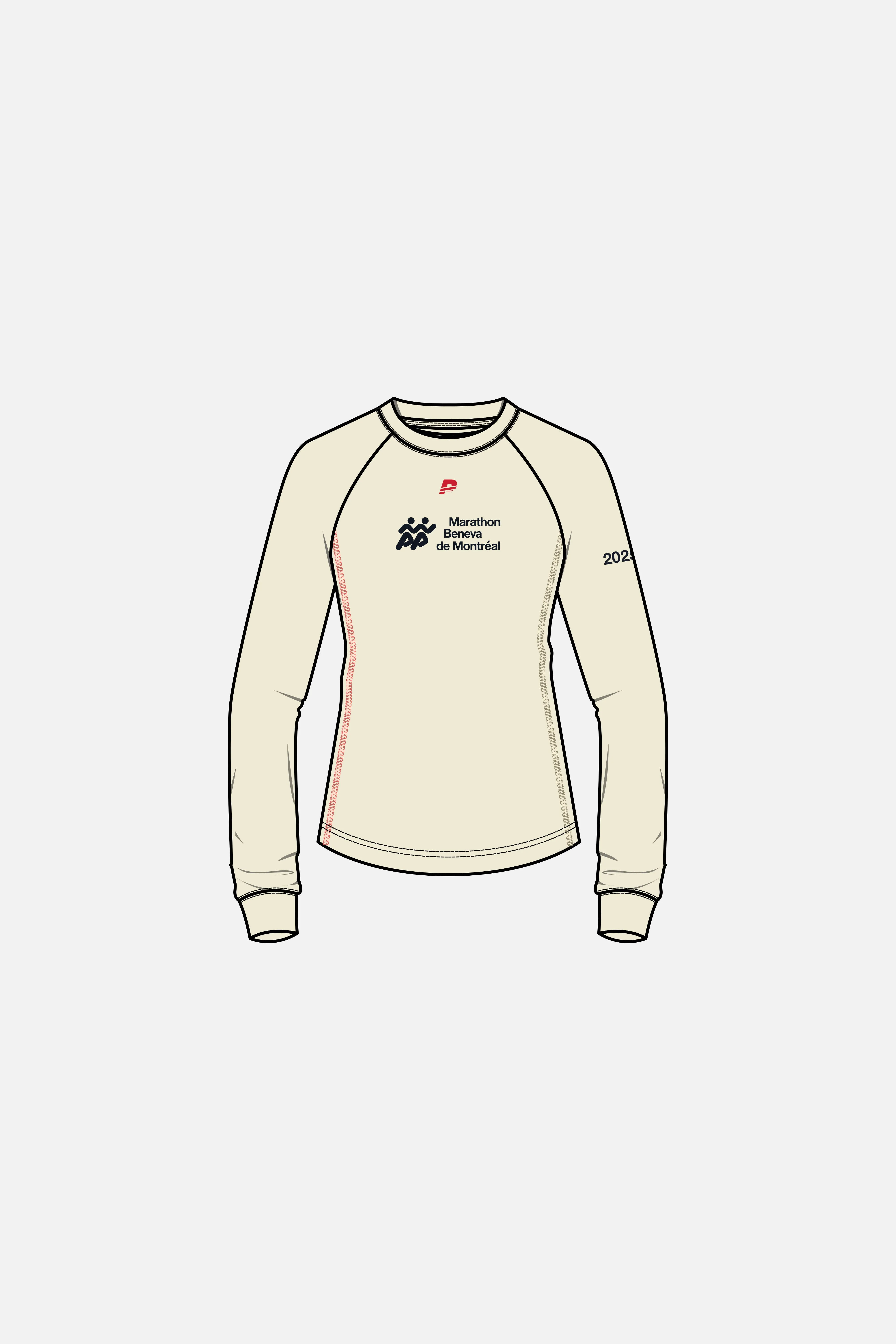 PRAISE x Marathon Beneva de Montréal '25 - Women's Long Sleeve sold by Praise Endurance