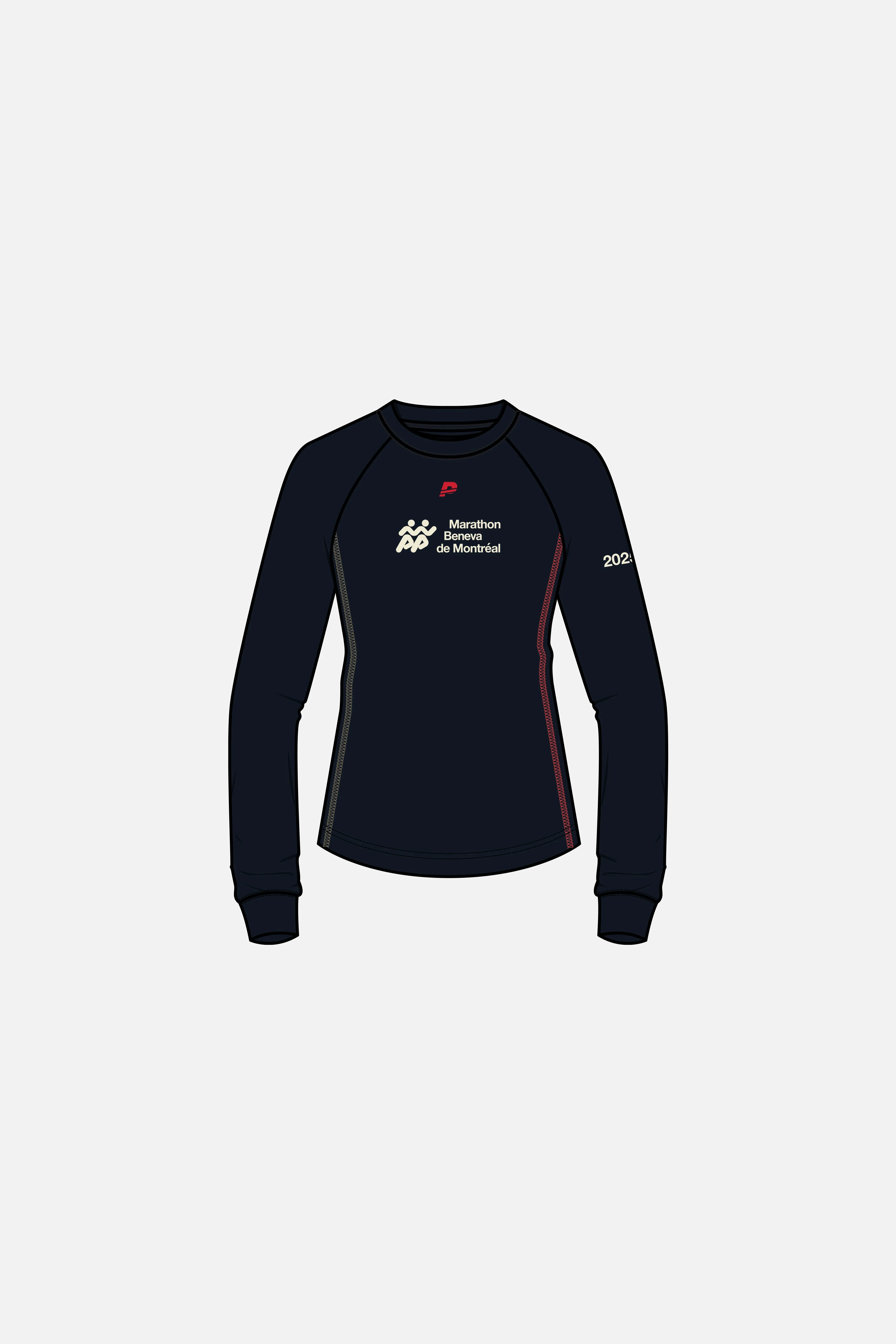 PRAISE x Marathon Beneva de Montréal '25 - Women's Long Sleeve sold by Praise Endurance product image thumbnail 3