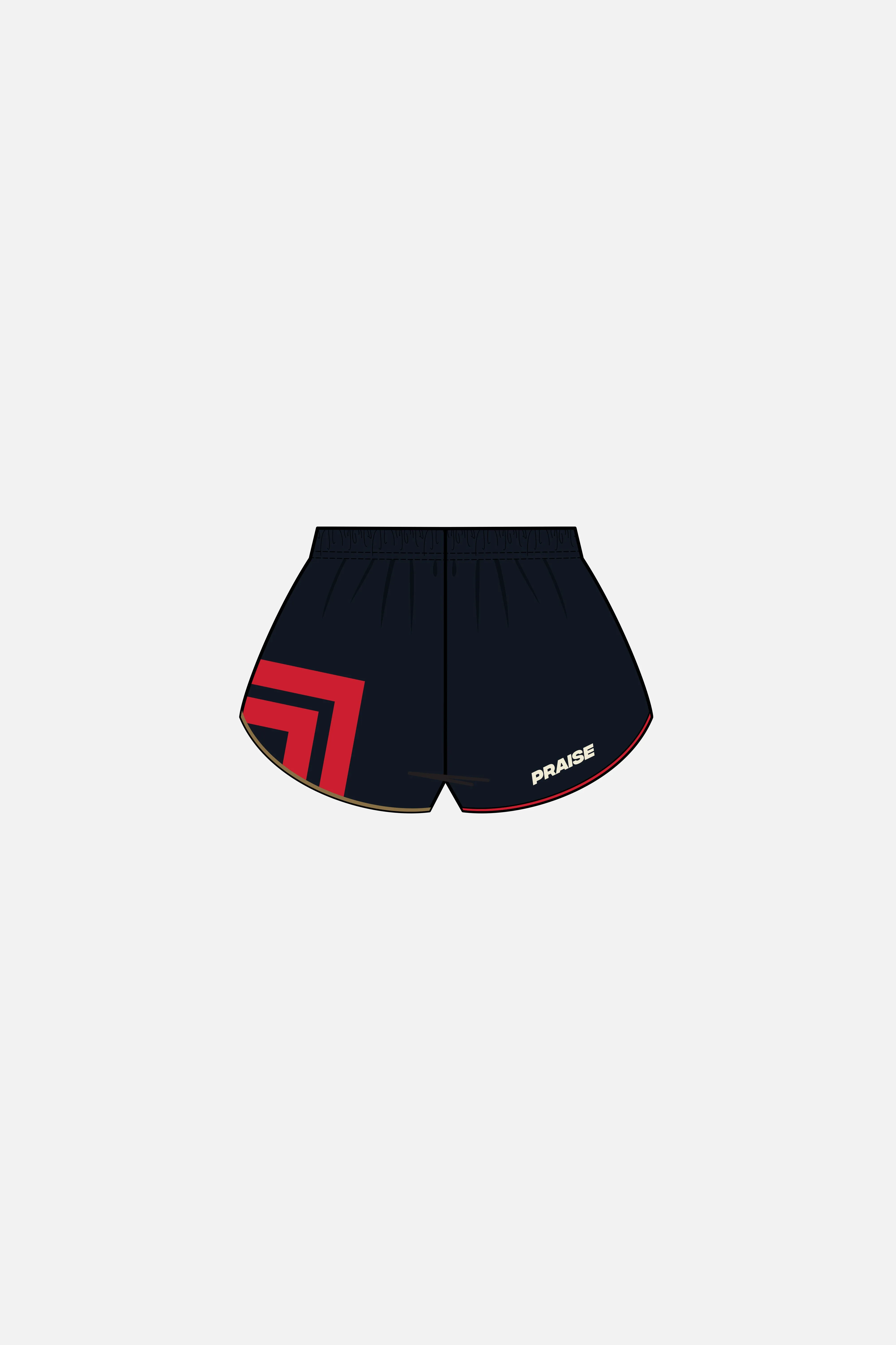 PRAISE x Marathon Beneva de Montréal '25 - Unisex Running Shorts sold by Praise Endurance product image thumbnail 2