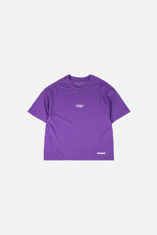 Unisex Cropped Running Tshirt - KAI sold by Praise Endurance