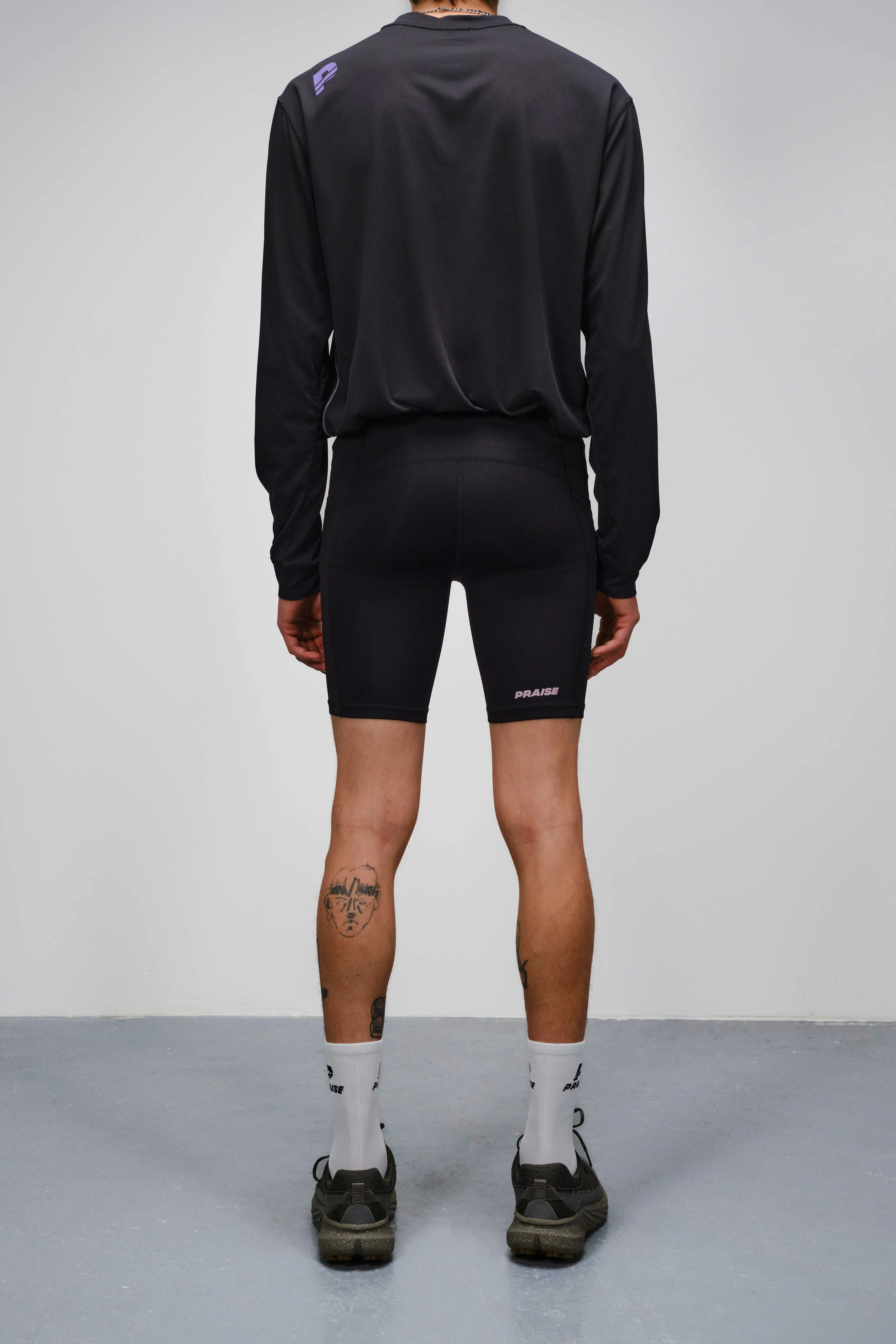 Performance Half Tights 8" Solid - HENSON sold by Praise Endurance product image thumbnail 2