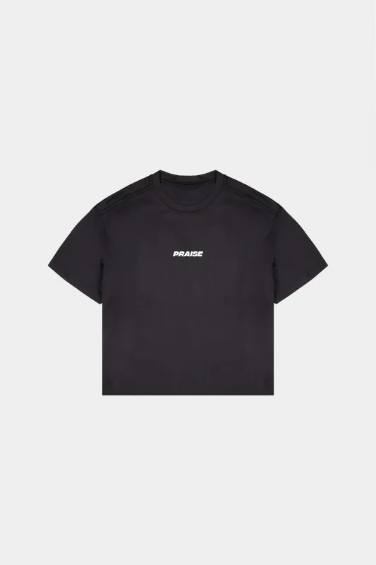 Unisex Lightweight Cropped Running T-Shirt (KAI) - Essential made by Praise Endurance