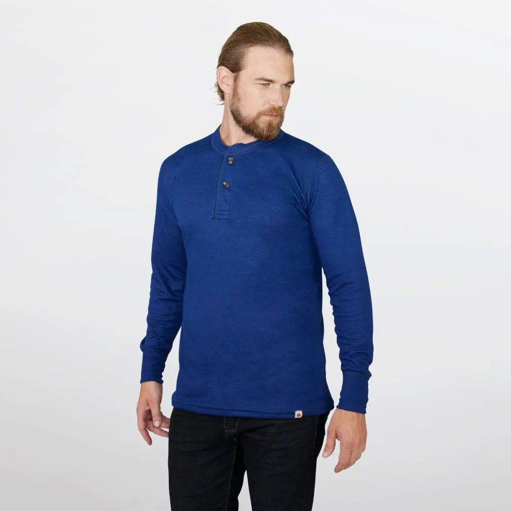 TWO LAYER MERINO - HENLEY sold by Stanfields product image thumbnail 4