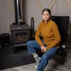 HERITAGE HEAVY WOOL -  1/4 ZIP SWEATER sold by Stanfields